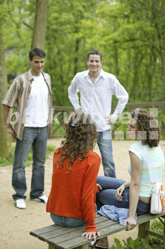 Flirten zwischen zwei frauen