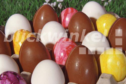 blickwinkel Ostereier Schokoladenostereier, normale blickwinkel Ostereier Schokoladenostereier, normale
