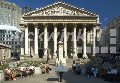 blickwinkel - Royal Exchange, Grossbritannien, England ...