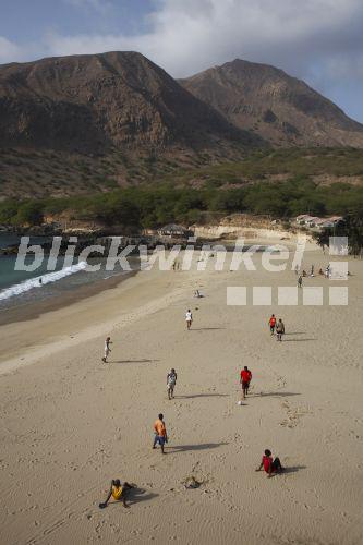 blickwinkel - Sandstrand, Kapverdische Inseln, Cabo Verde ...