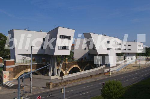 Blickwinkel Wohnbauten Von Zaha Hadid Am Donaukanal Oesterreich